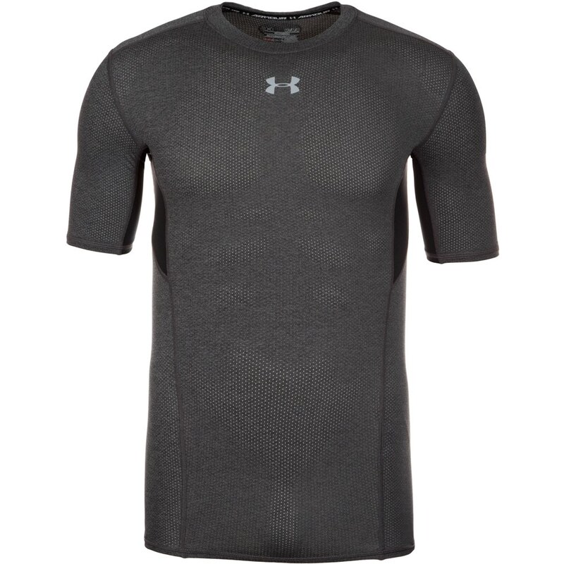 Under Armour Tshirt de sport carbon heather/black/reflective
