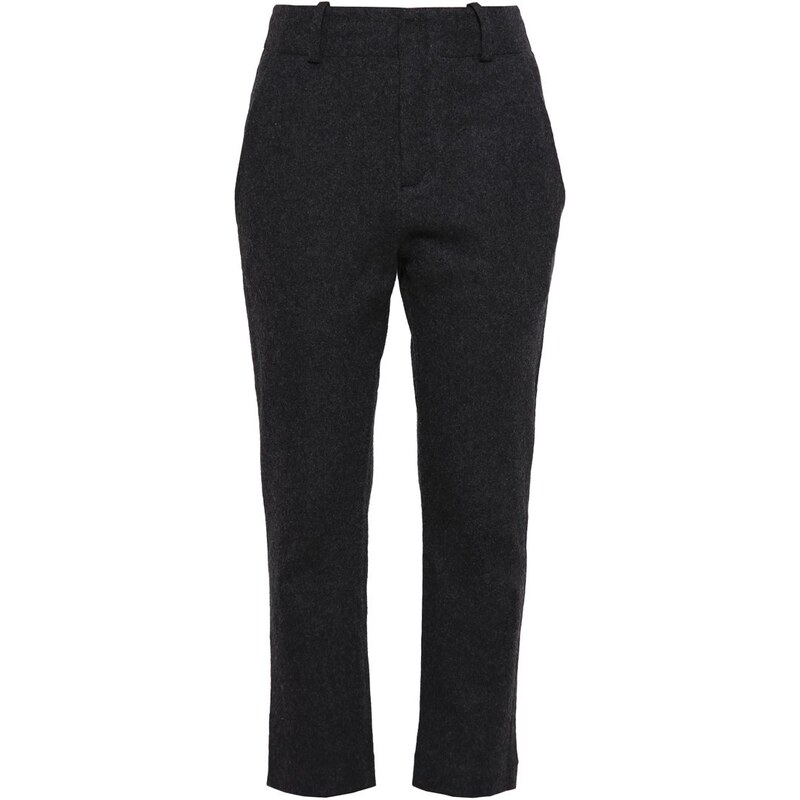And Less EVIANNE Pantalon classique dark grey melange