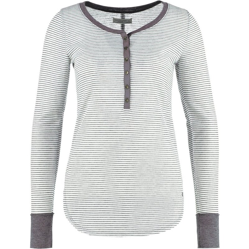 Abercrombie & Fitch Tshirt à manches longues grey heather/white stripe