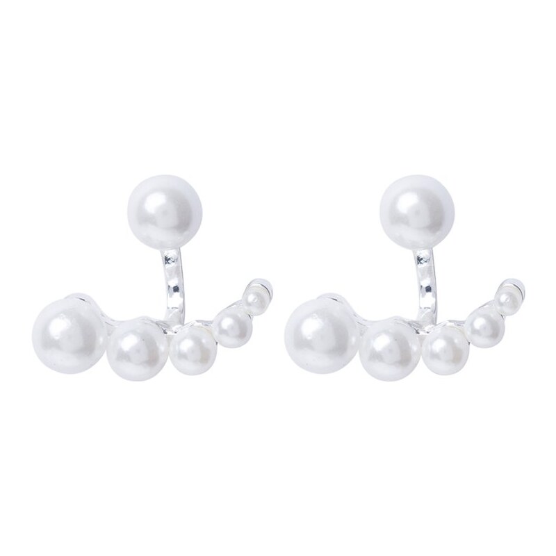 SNÖ of Sweden LANEY 2IN1 Boucles d'oreilles white