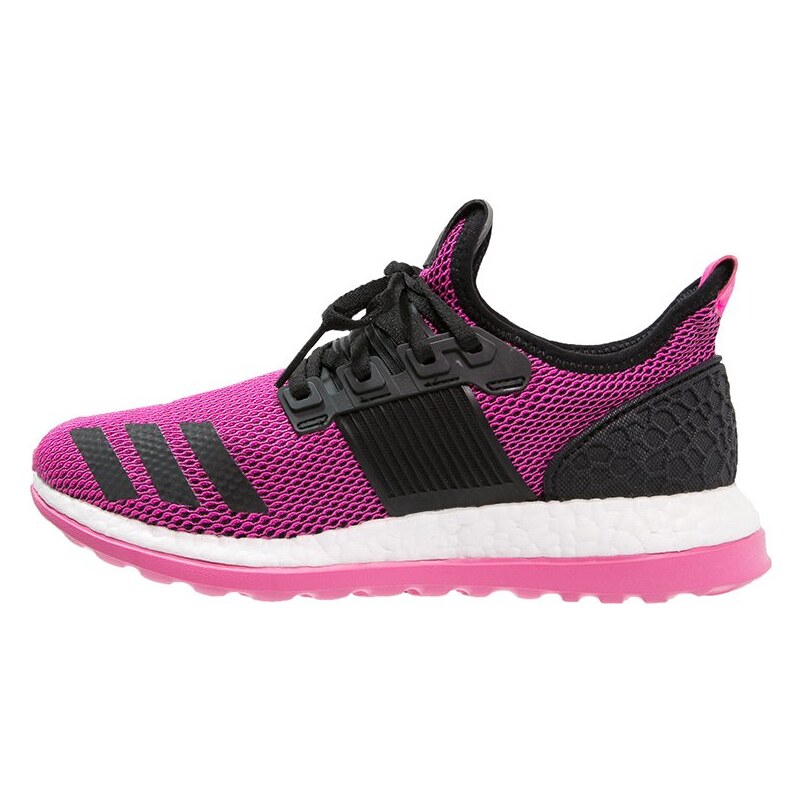 adidas Performance PUREBOOST ZG Chaussures de running neutres core black/shock pink