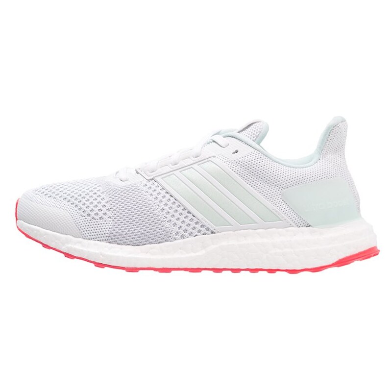 adidas Performance ULTRA BOOST ST Chaussures de running stables white/ice mint/shock red