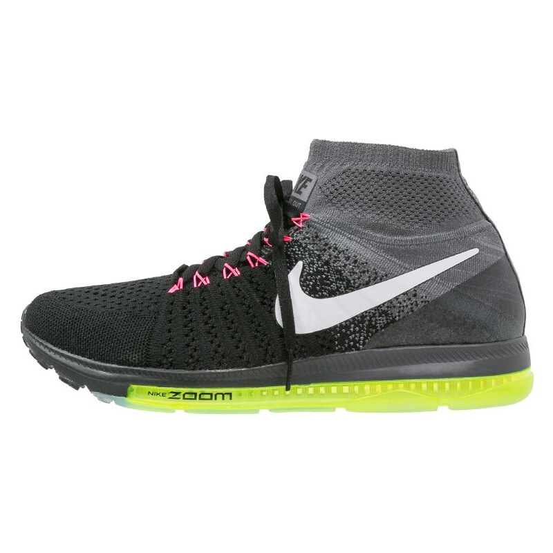 Nike Performance ZOOM ALL OUT FLYKNIT Chaussures de running neutres black/white/cool grey