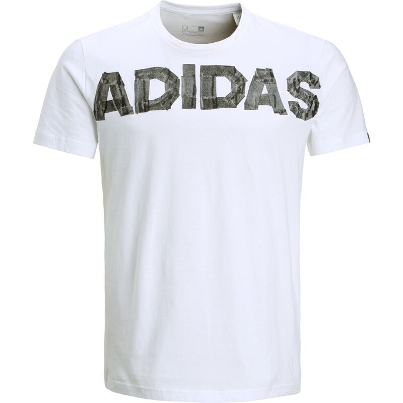 adidas Performance ADI LINEAGE Tshirt imprimé white