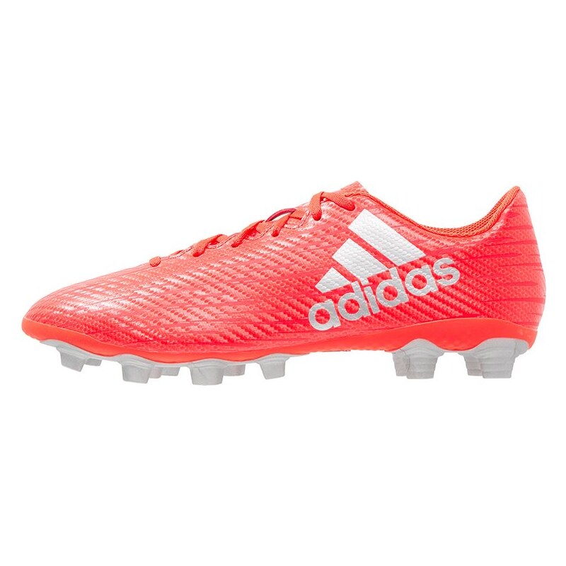 adidas Performance X 16.4 FXG Chaussures de foot à crampons solar red/silver metallic/hire red