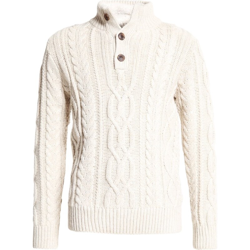GAP CABLE MOCK Pullover oatmeal frost