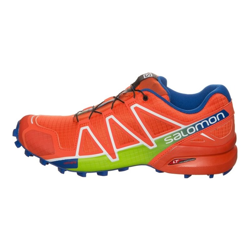 Salomon SPEEDCROSS 4 Chaussures de running orange/blau/grün