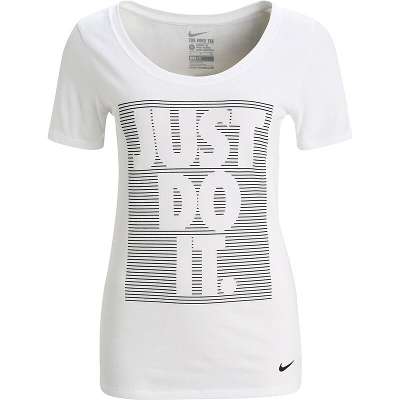 Nike Performance Tshirt imprimé white/black