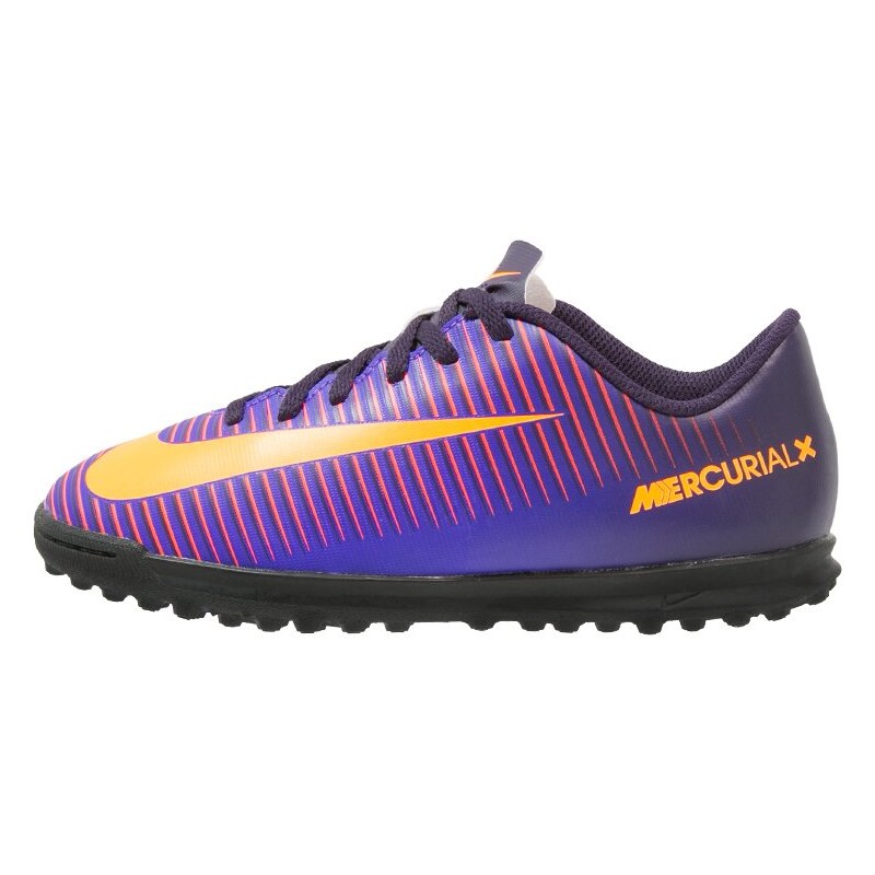 Nike Performance MERCURIAL VORTEX III TF Chaussures de foot multicrampons purple dynasty/bright citrus/hyper grape/total crimson