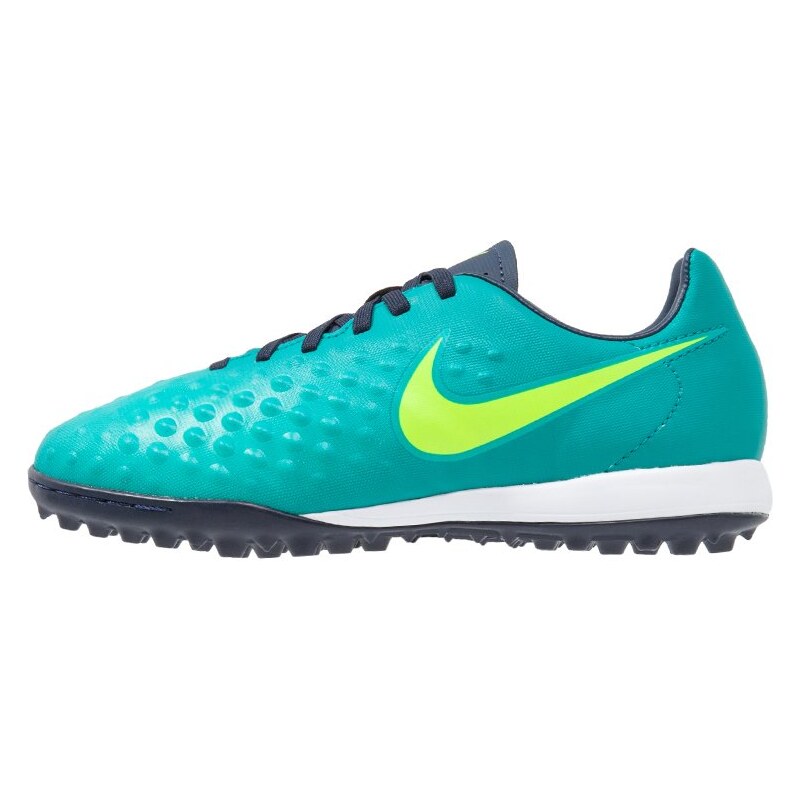 Nike Performance MAGISTA OPUS II TF Chaussures de foot multicrampons rio teal/volt/obsidian/clear jade/hyper turquoise