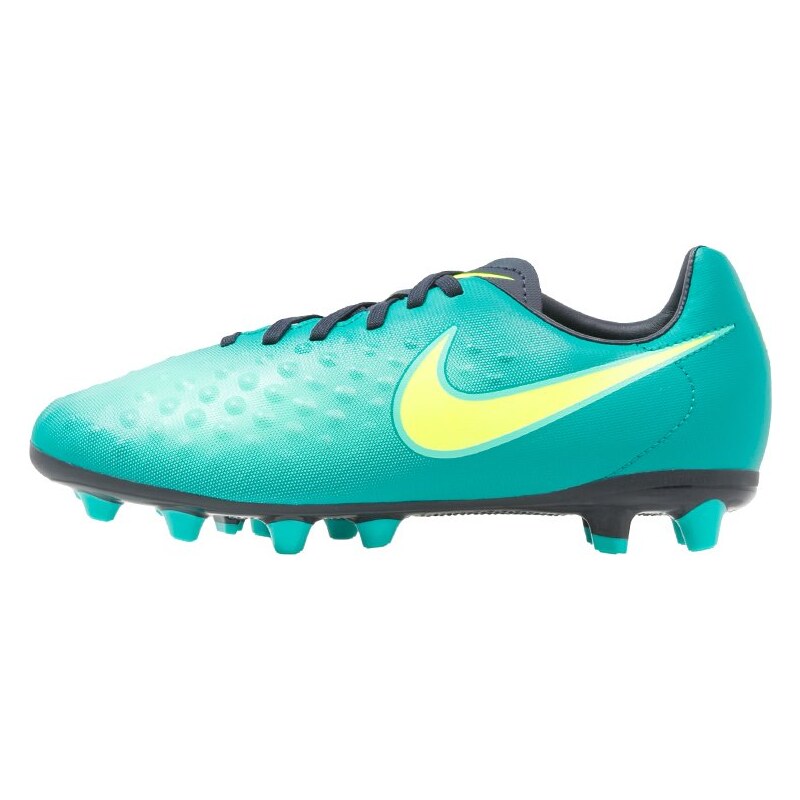 Nike Performance MAGISTA OPUS II AGPRO Chaussures de foot à crampons rio teal/volt/obsidian/clear jade/hyper turquoise