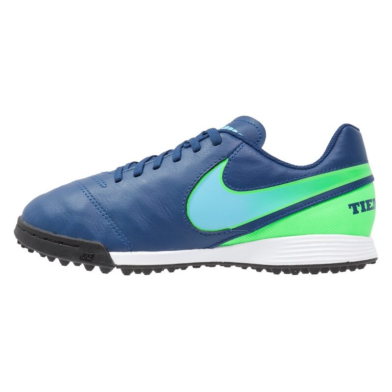 Nike Performance TIEMPO LEGEND VI TF Chaussures de foot multicrampons coastal blue/polarized blue/rage green