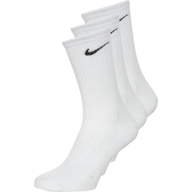 Nike Performance CREW 3 PACK Chaussettes de sport white/black