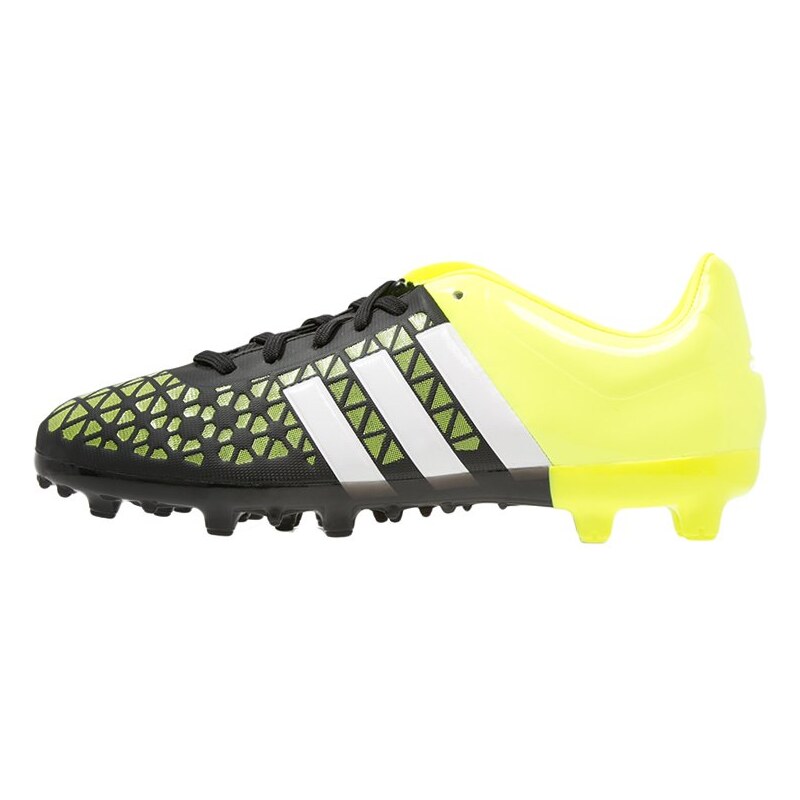 adidas Performance ACE 15.3 FG/AG Chaussures de foot à crampons core black/white/solar yellow