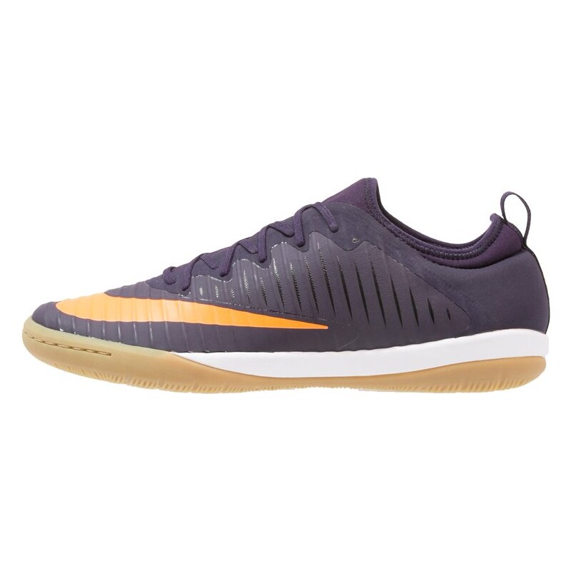 Nike Performance MERCURIALX FINALE II IC Chaussures de foot en salle purple dynasty/bright citrus/light brown/black