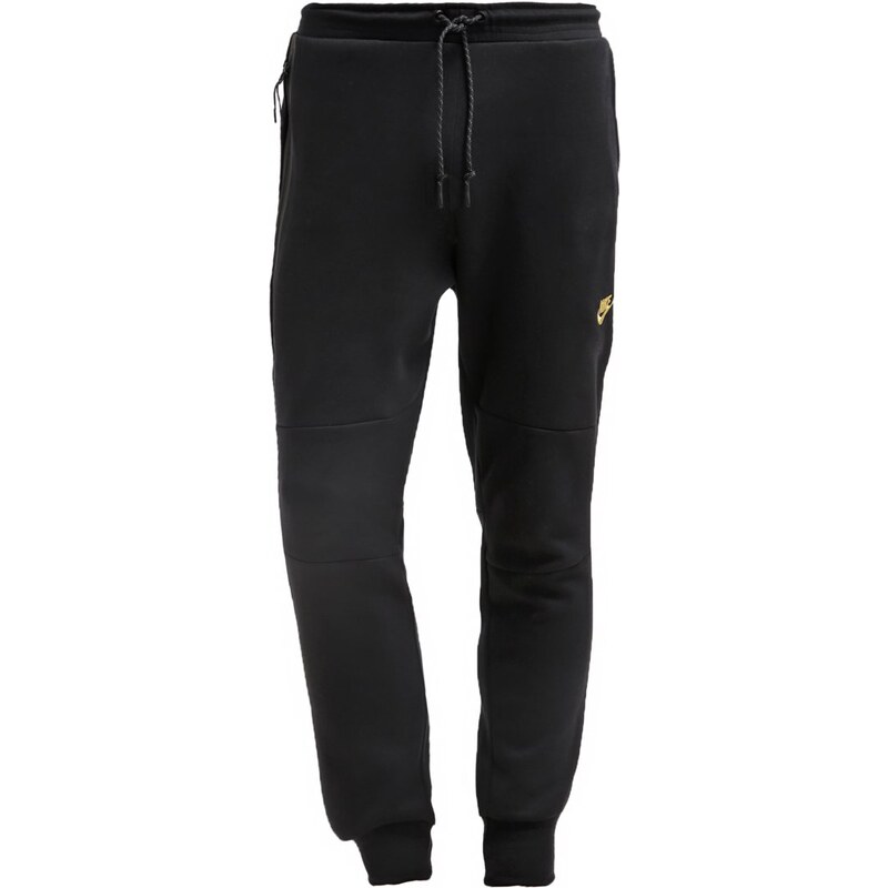 Nike Sportswear TECH FLEECE Pantalon de survêtement noir/doré