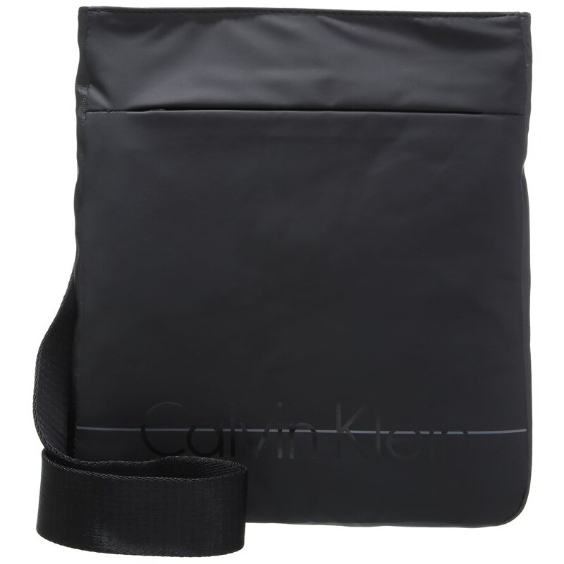 Calvin Klein Jeans LOGAN 2.0 FLAT CROSSOVER Sac bandoulière black