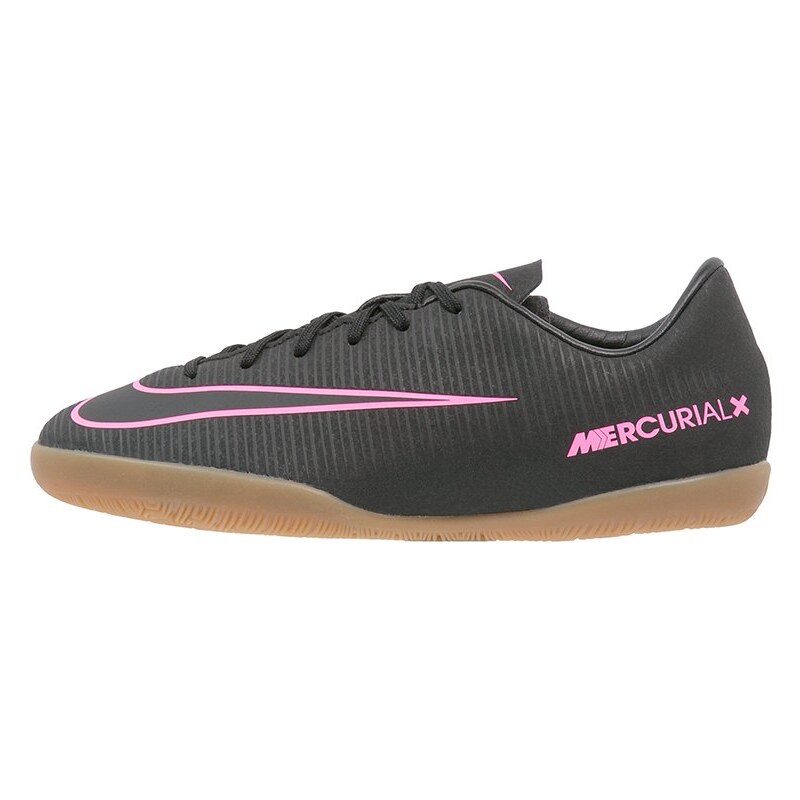 Nike Performance MERCURIAL VAPOR XI IC Chaussures de foot en salle black/pink blast