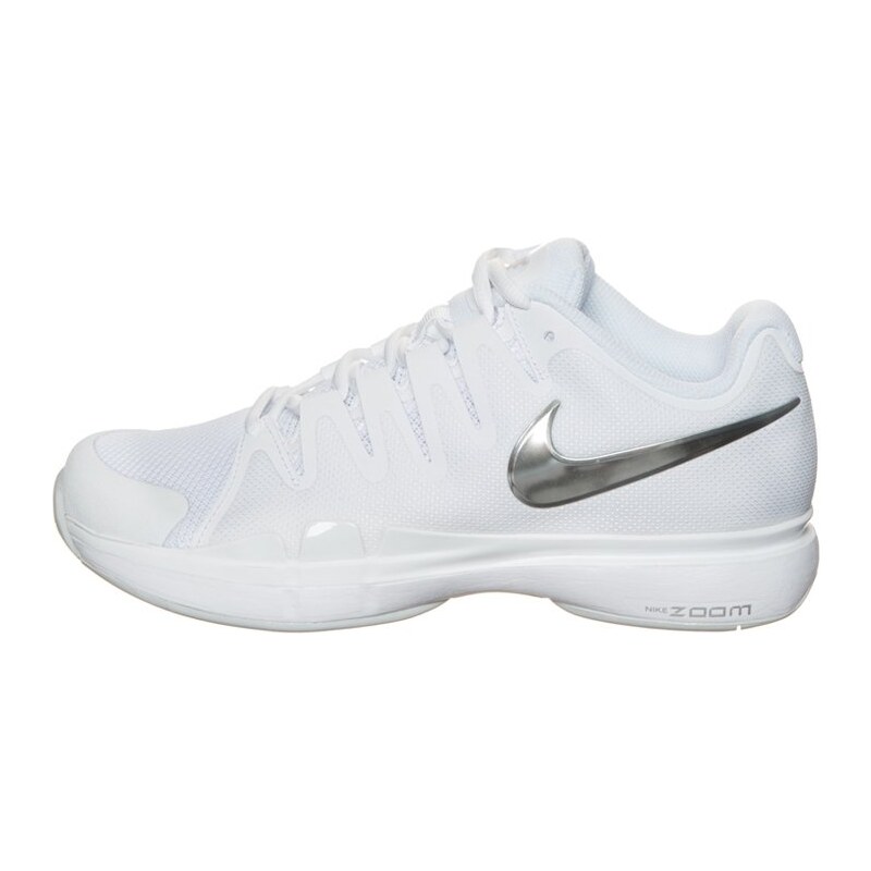 Nike Performance ZOOM VAPOR 9.5 TOUR Chaussures de tennis sur terre battue white/metallic silver