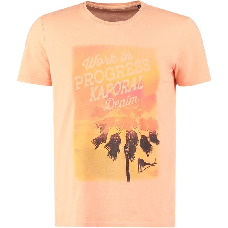 Kaporal PAO Tshirt imprimé neon orange