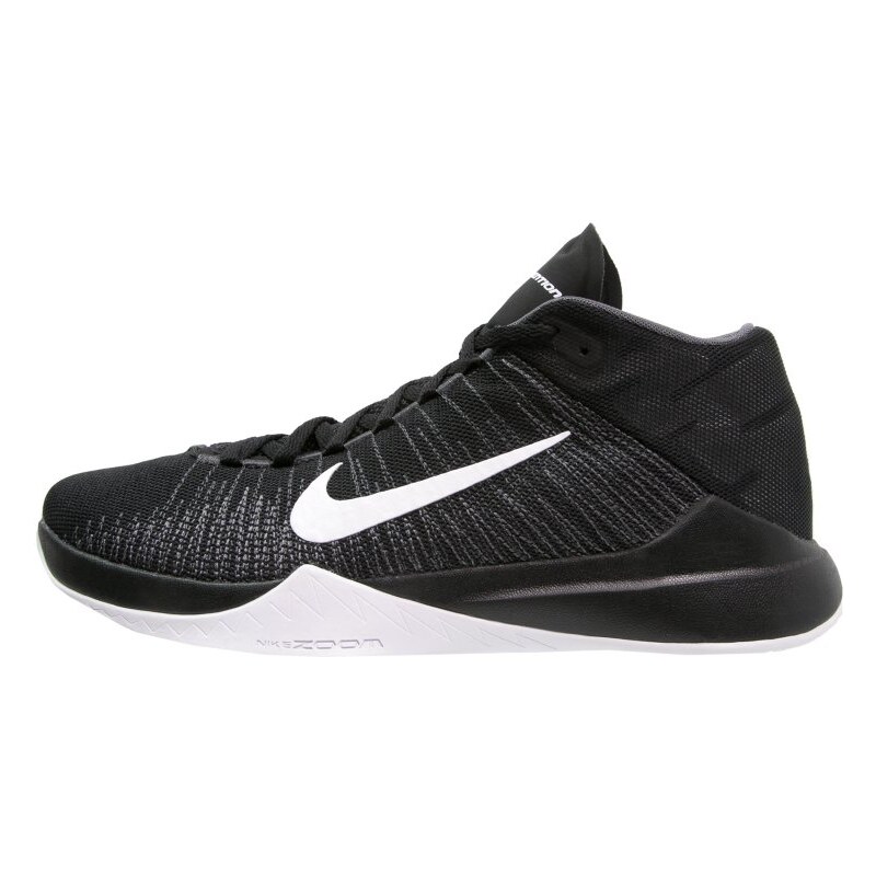 Nike Performance ZOOM ASCENTION Chaussures de basket black/white/anthracite/dark grey