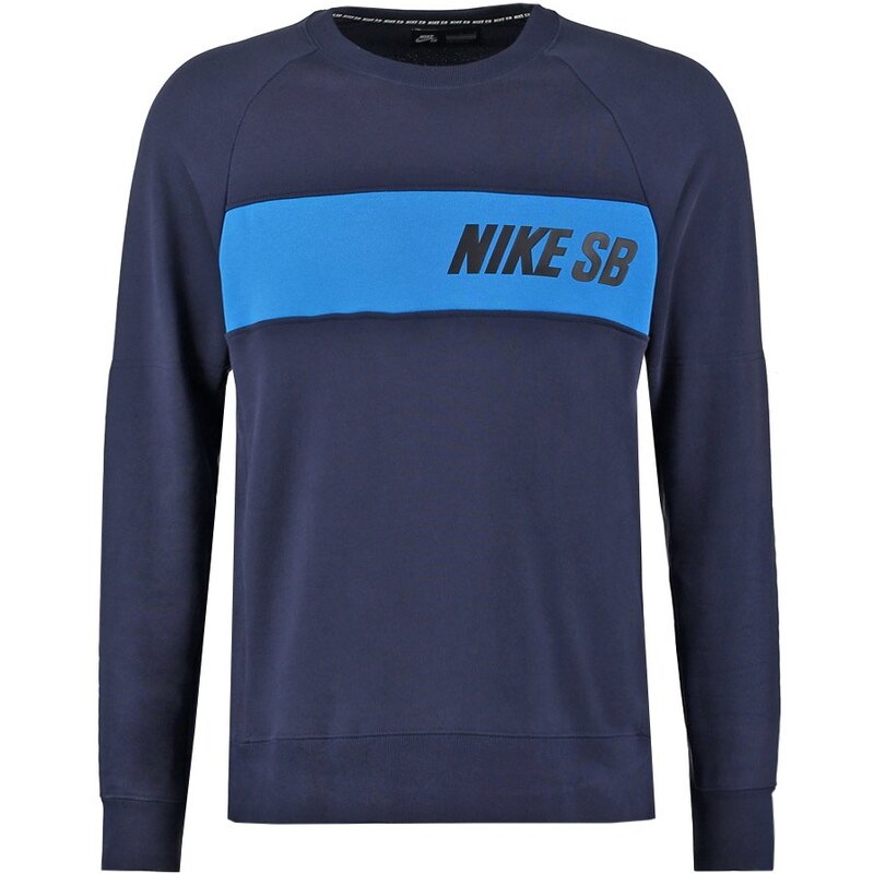 Nike SB EVERETT Sweatshirt obsidian/light photo blue
