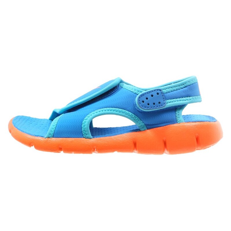 Nike Performance SUNRAY 4 Sandales de bain photo blue/gamma blue/total orange