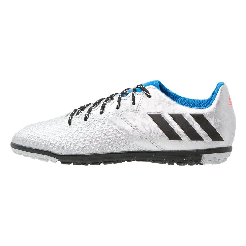 adidas Performance 16.3 TF Chaussures de foot multicrampons silver metallic/core black/shock blue