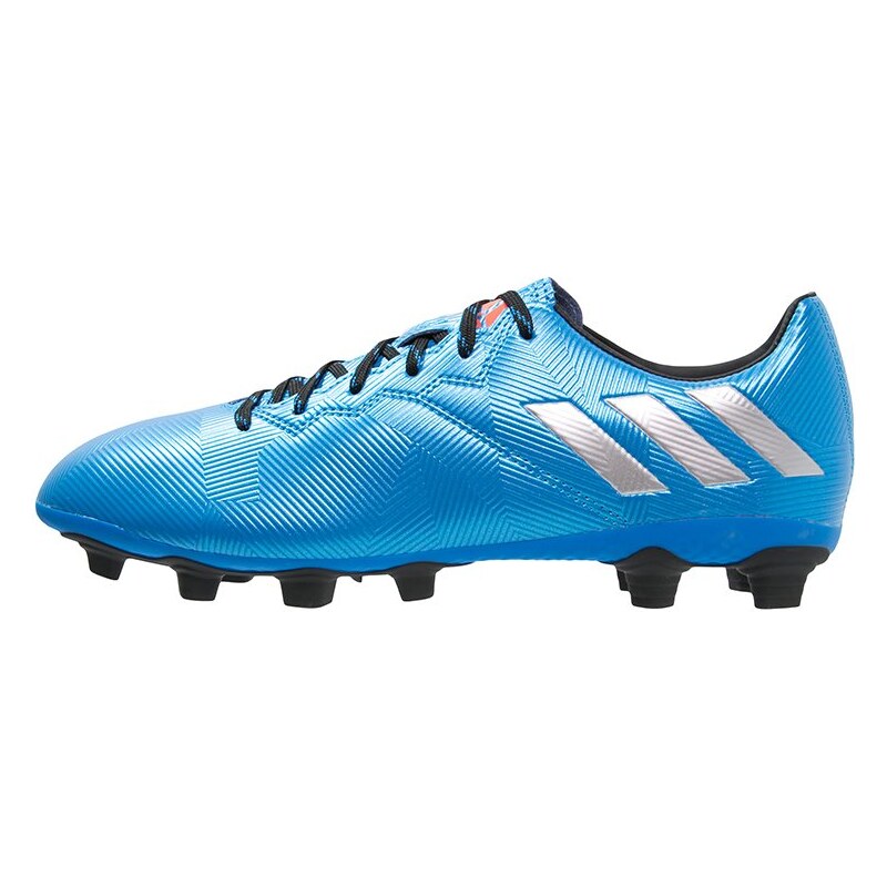 adidas Performance MESSI 16.4 FXG Chaussures de foot à crampons shock blue/matte silver/core black