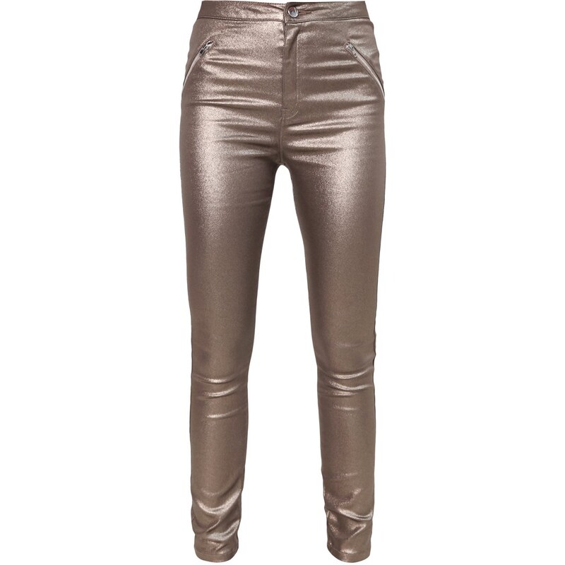 Missguided VICE Jeans Skinny pewter metallic
