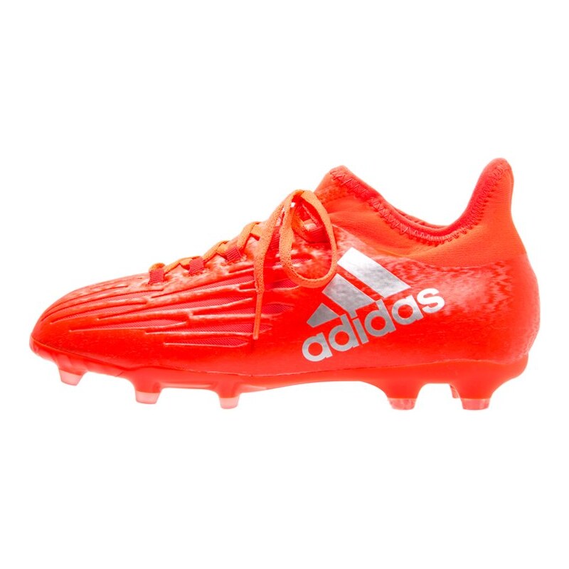 adidas Performance X 16.1 FG Chaussures de foot à crampons solar red/silver metallic/hires red