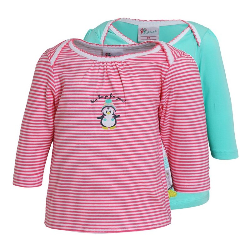 Gelati Kidswear 2 PACK Tshirt à manches longues rosa/hellgrün/multicolor