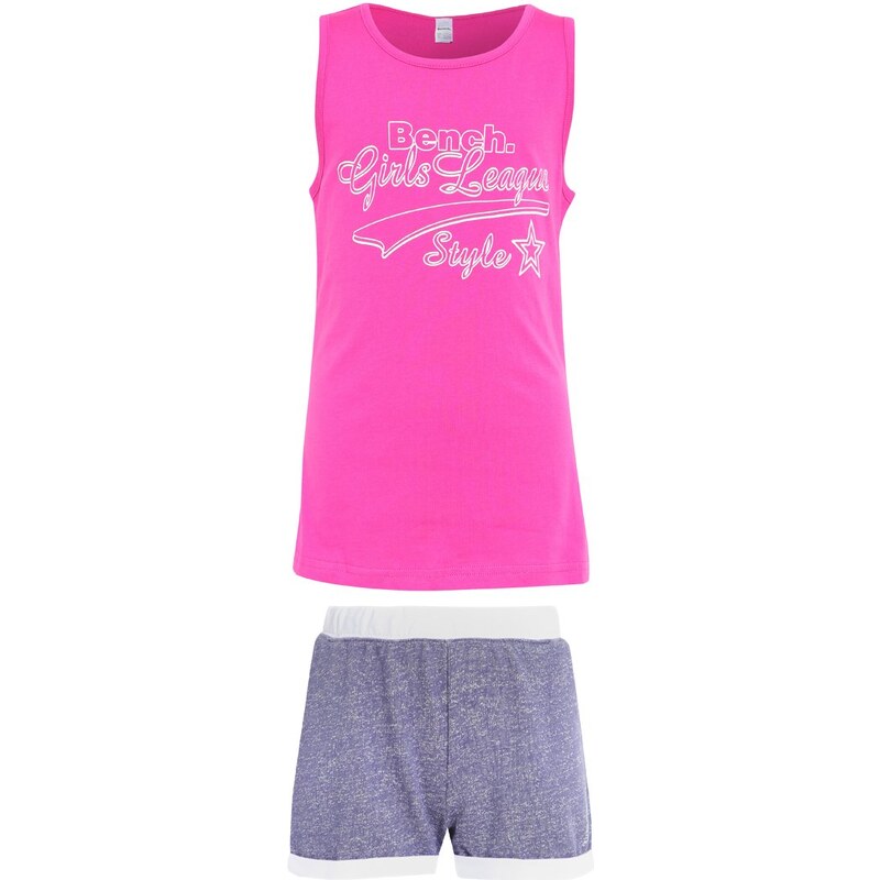 Bench Pyjama pink/navy melange