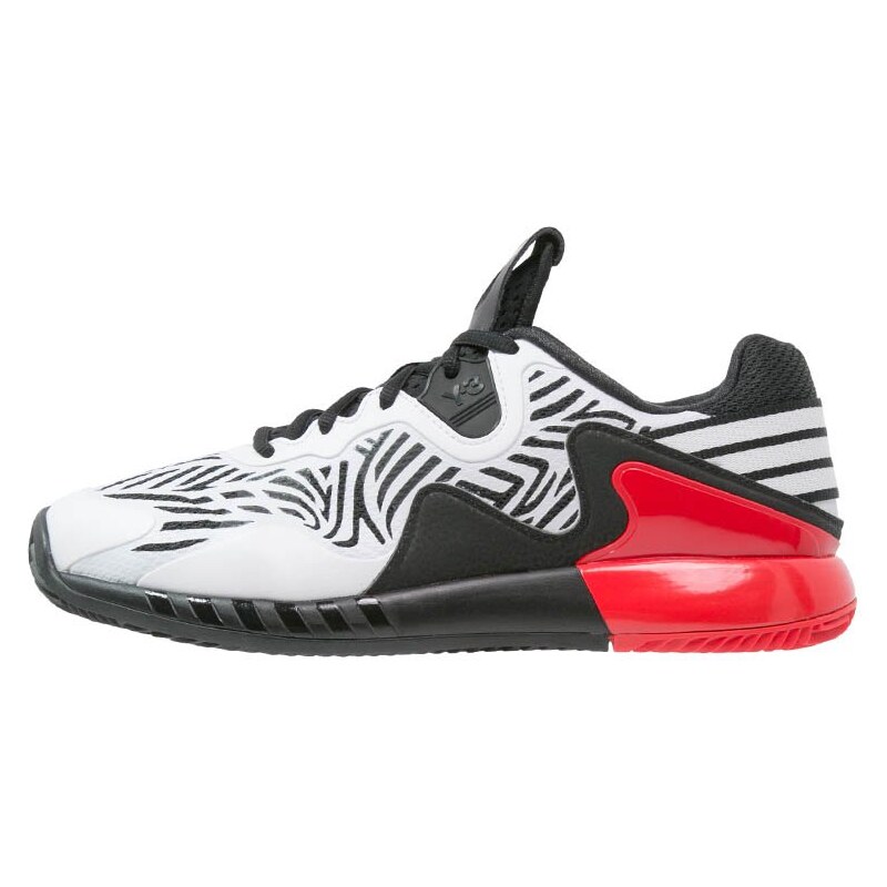 adidas Performance ADIZERO Y3 2016 Chaussures de tennis sur terre battue core black/white/red