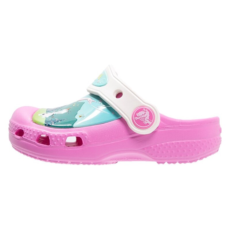 Crocs FROZEN FEVER Mules party pink/oyster
