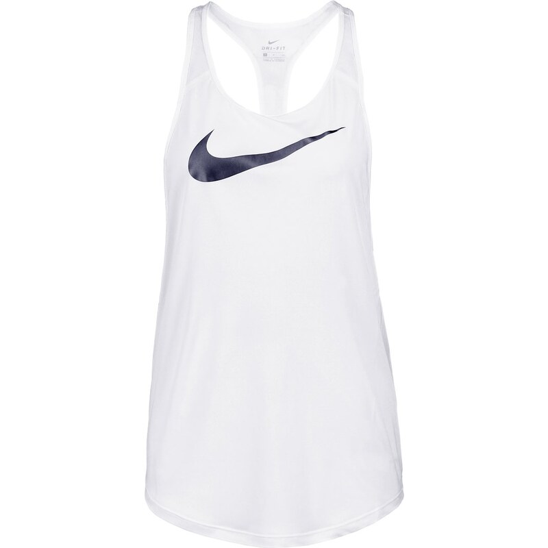 Nike Performance Tshirt de sport white/metallic pewter