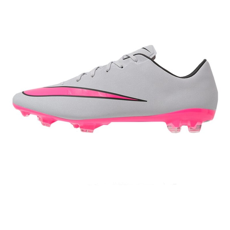 Nike Performance MERCURIAL VELOCE II FG Chaussures de foot à crampons wolf grey/hyper pink/black