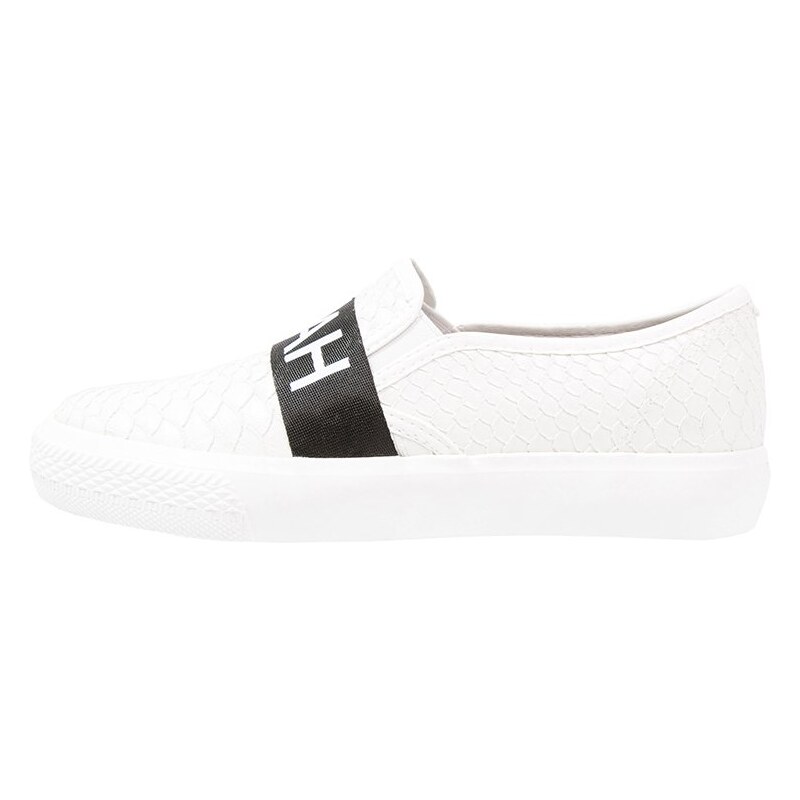 Missguided Mocassins white