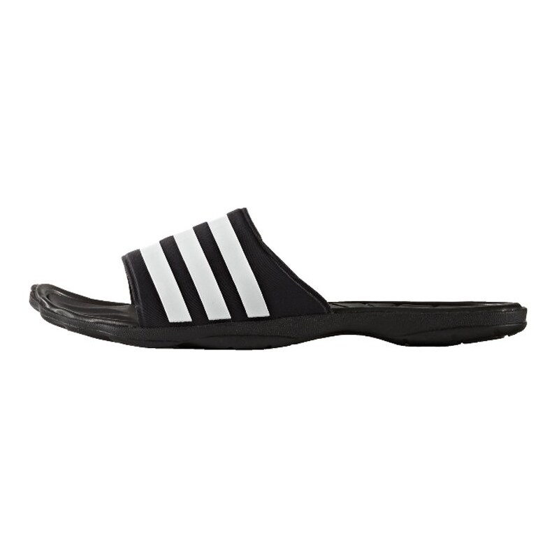adidas Performance ADIPURE CLOUDFOAM Sandales de bain core black/white