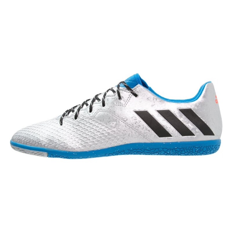 adidas Performance 16.3 IN Chaussures de foot en salle silver metallic/core black/shock blue