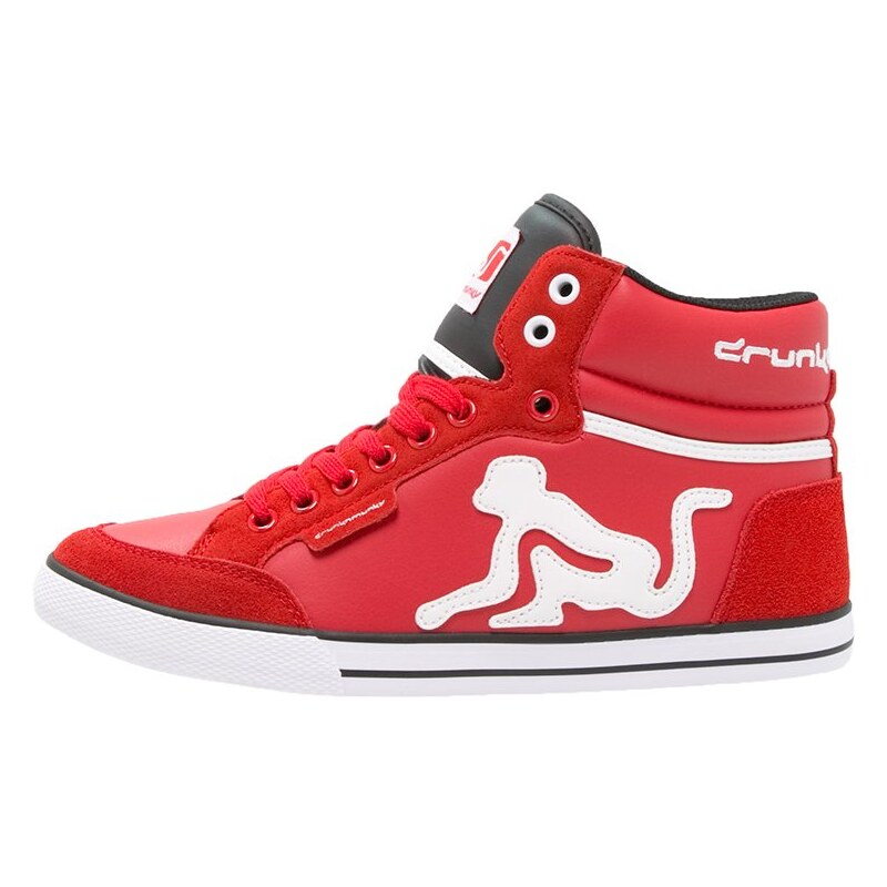 Drunknmunky BOSTON CLASSIC Baskets montantes red/black