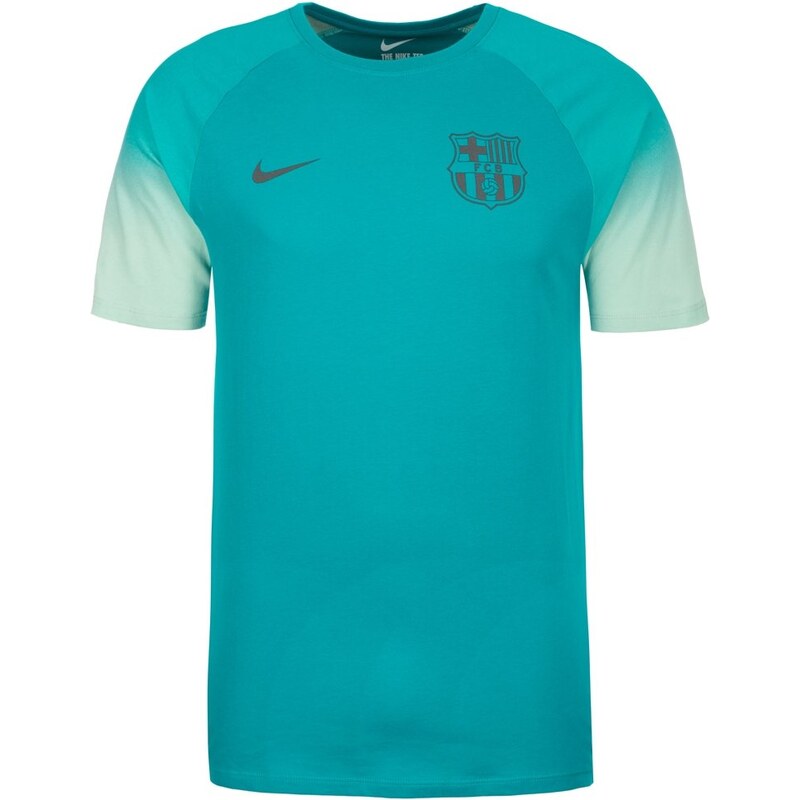 Nike Performance FC BARCELONA MATCH Tshirt imprimé energy/enamel green