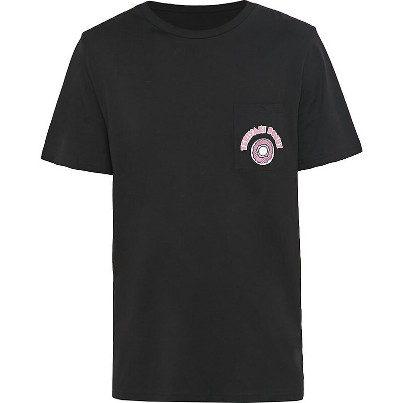 Urban Outfitters TERYAKI DONUT Tshirt imprimé black