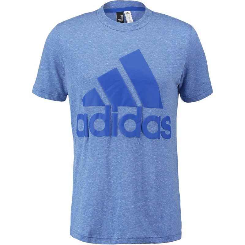 adidas Performance Tshirt imprimé blue