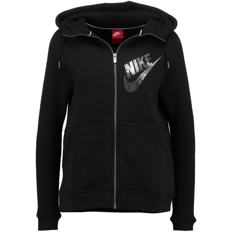 Nike Sportswear Veste en sweat black/anthracite/metallic silver