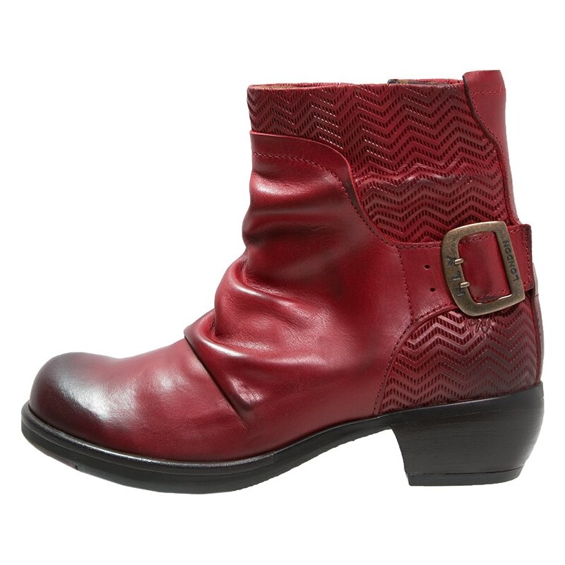Fly London MELB Bottines red