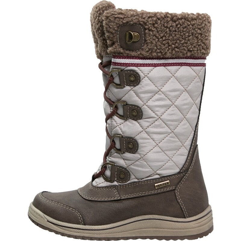 fullstop. Bottes de neige taupe/offwhite