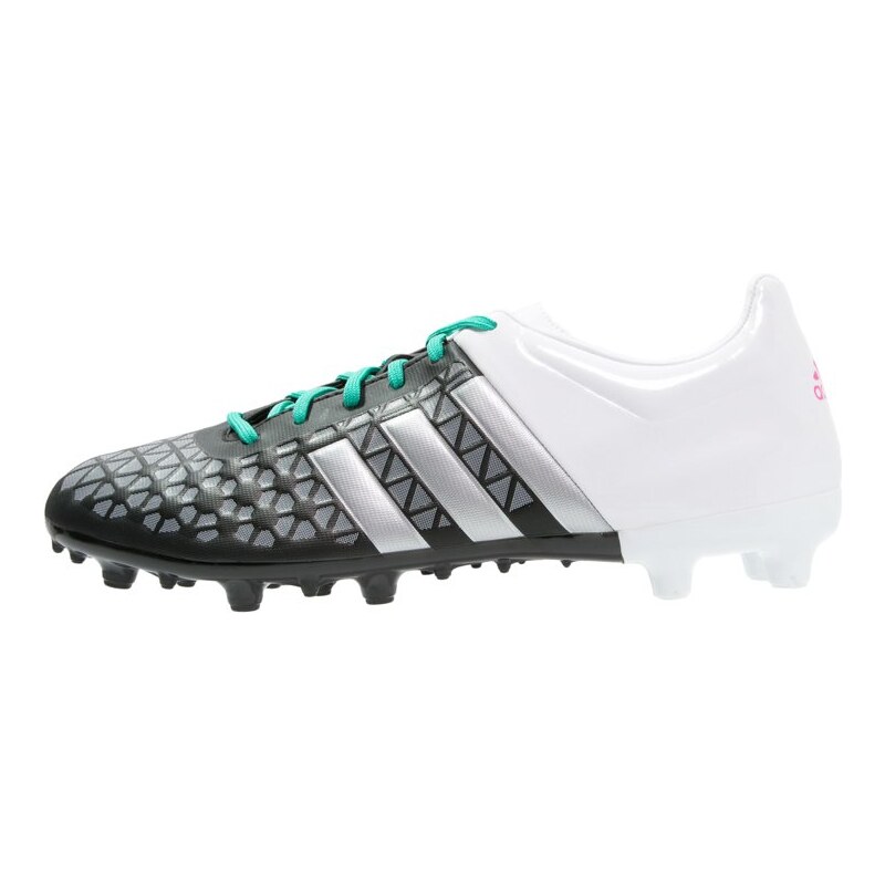 adidas Performance ACE 15.3 FG/AG Chaussures de foot à lamelles core black/matte silver/white
