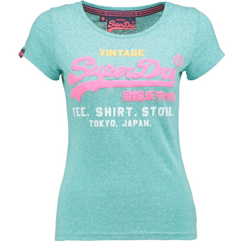 Superdry Tshirt imprimé snowy hot mint