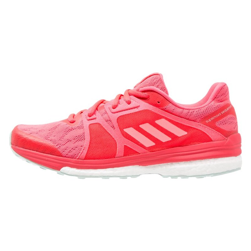 adidas Performance SUPERNOVA SEQUENCE 9 Chaussures de running stables shock red/ray pink/ray red